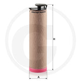 MANN FILTER CF500 Secondary Air Filter additional view