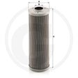MANN FILTER HD722 Hydraulic Oil Filter