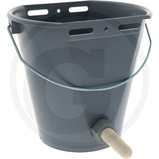GRANIT Calf Drinking Bucket 9 Litre – Complete with Teat & Valve