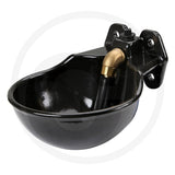 GRANIT Enamelled Cast Iron Drinking Bowl - Brass Pipe Valve additional view