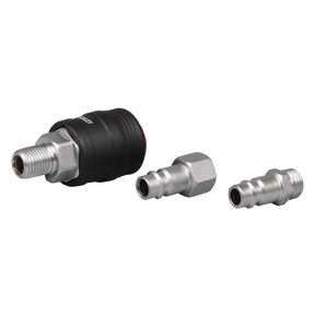 High Flow Air Tool Coupling Kit 1/4"BSPT