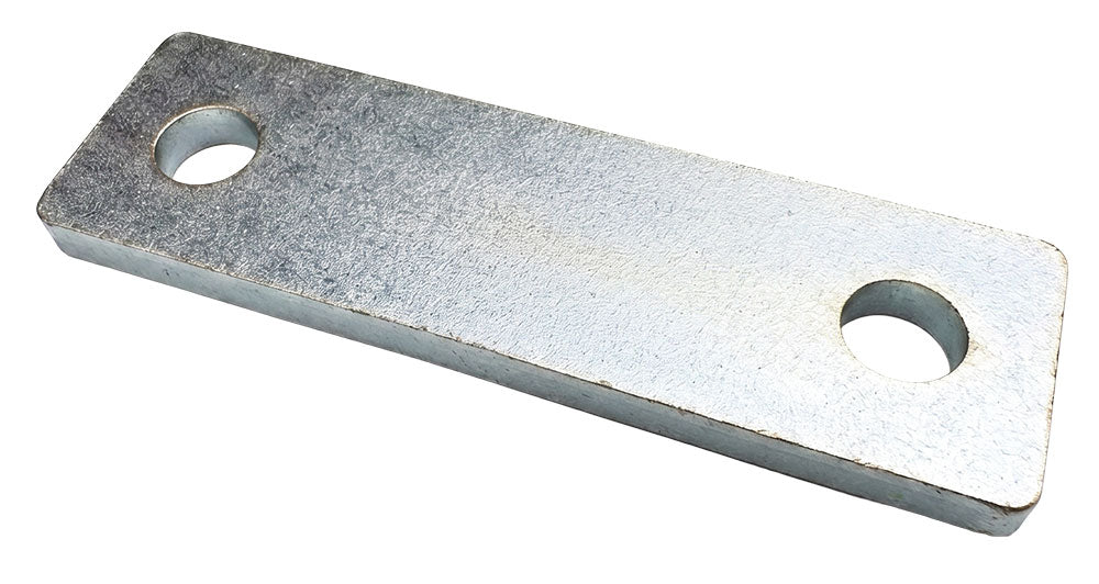 U Bolt Strap Plate 2hole 100x30x6mm