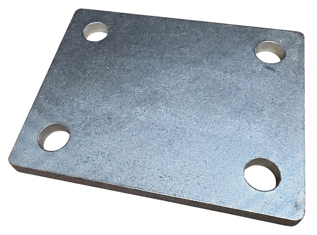 U Bolt Strap Plate 4hole 100x80x6mm