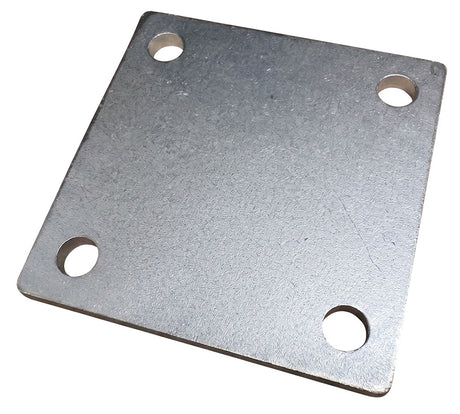 U Bolt Strap Plate 4hole 100x100x6mm