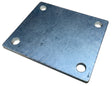 U Bolt Strap Plate 4hole 120x100x6mm