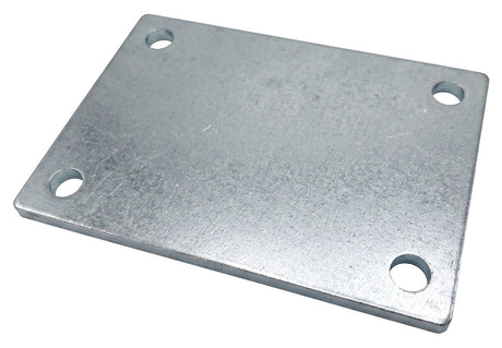 U Bolt Strap Plate 4hole 140x100x6mm