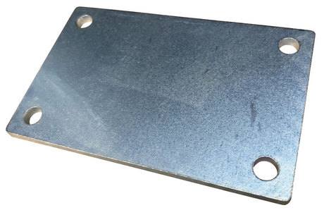 U Bolt Strap Plate 4hole 160x100x6mm