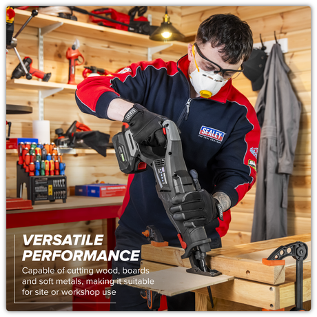Sealey Premier SV20 Series Brushless Cordless Reciprocating Saw 20V - Body Only – additional supplier image