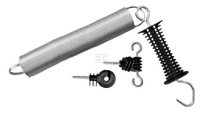 Electric Fence Gate Handle Set Black Complete