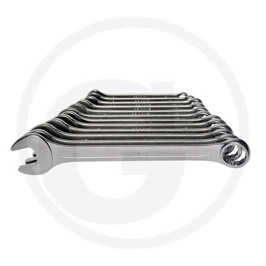 GRANIT BLACK EDITION Combination spanner set, 8-19 mm