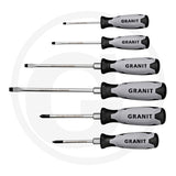 GRANIT BLACK EDITION Screwdriver Set – 6 Piece