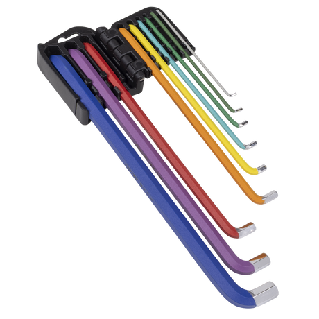 Premier Extra-Long Stubby Element Hex Key Set 9pc
