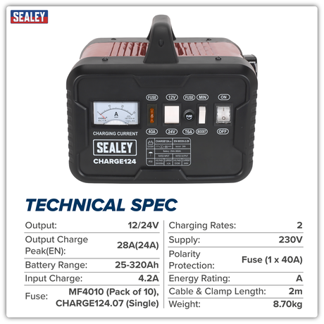 12/24V Battery Charger 28A 230V – additional product view 9