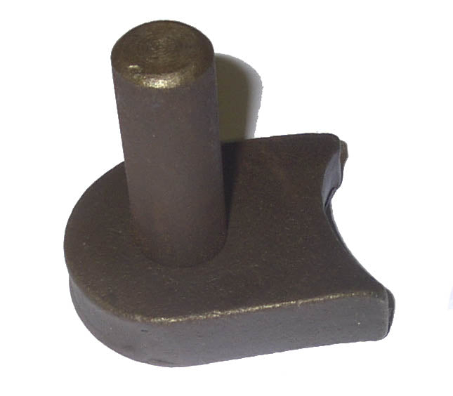 Gate Hanger Weld-On Radius Base 3/4" (19mm) Pin