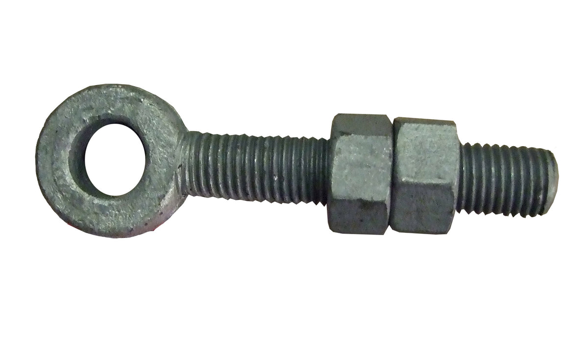 Gate Eyebolt 4 inch BZP 3/4 inch (19mm) Pin