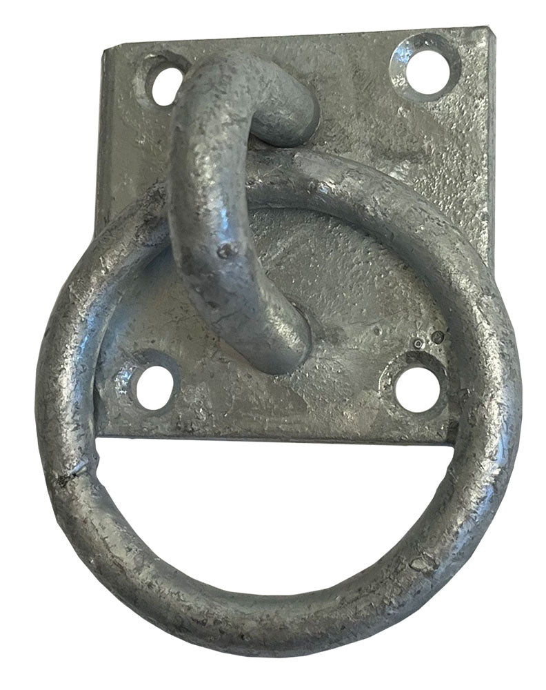 Ring on Plate 2 inch x 2 inch Galv