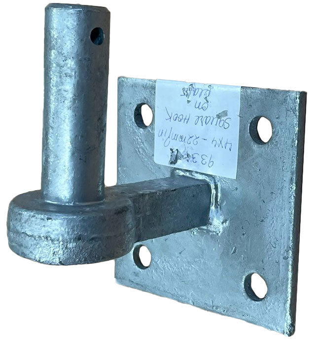 Gate Hanger Galv 4 x 4 inch - 7/8" (23mm) Pin
