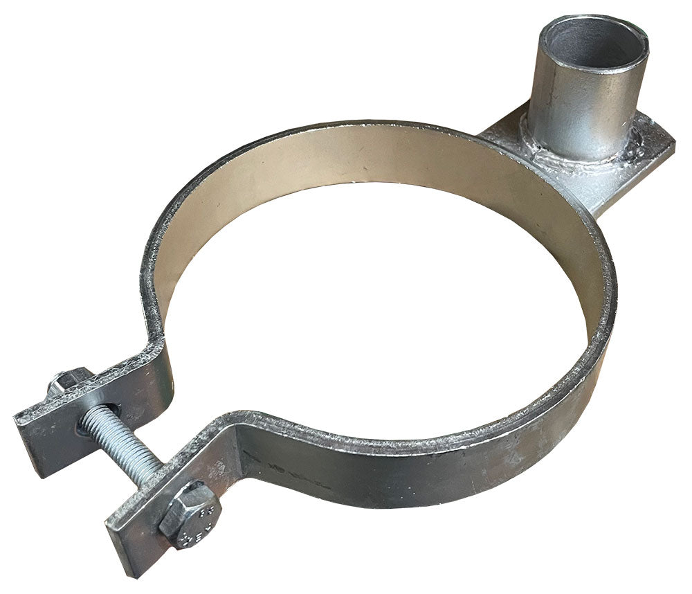 Gate Tubular Post Hanger 6" Bottom Metal Gates