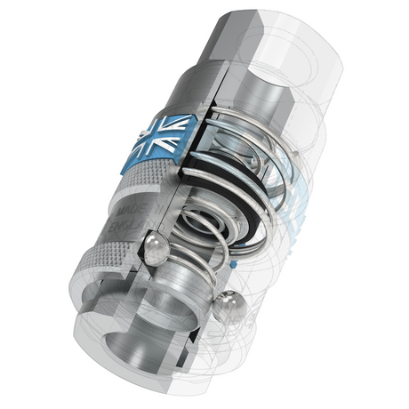 PCL Air Tool Coupling Kit 1/4"BSPT 3pc – additional supplier image