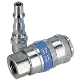 PCL Air Tool Coupling Kit 1/4"BSPT 2pc – additional supplier image