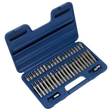 Sealey Premier AK219 TRX-Star, Hex & Spline Bit Set – 42 Piece