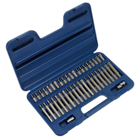 Sealey Premier AK219 TRX-Star, Hex & Spline Bit Set – 42 Piece