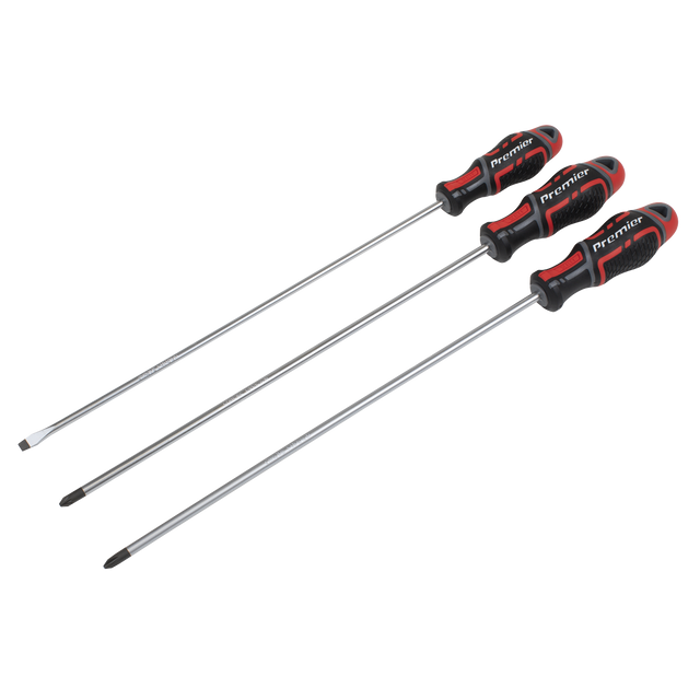 Premier GripMAX® Extra-Long Screwdriver Set 3pc
