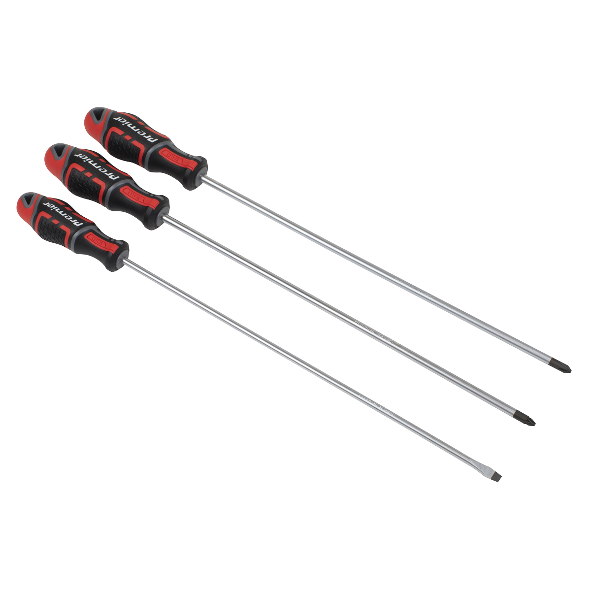 Premier GripMAX® Extra-Long Screwdriver Set 3pc – additional supplier image