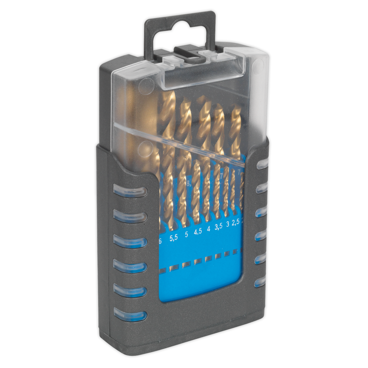 Sealey HSS Fully Ground Drill Bit Set 19pc - DIN 338 additional view