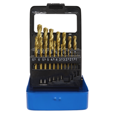 Sealey HSS Fully Ground Drill Bit Set 19pc - DIN 338 additional view