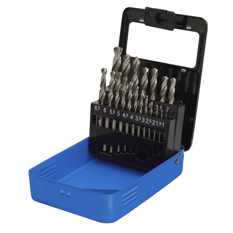 HSS Fully Ground Drill Bit Set 19pc – additional supplier image