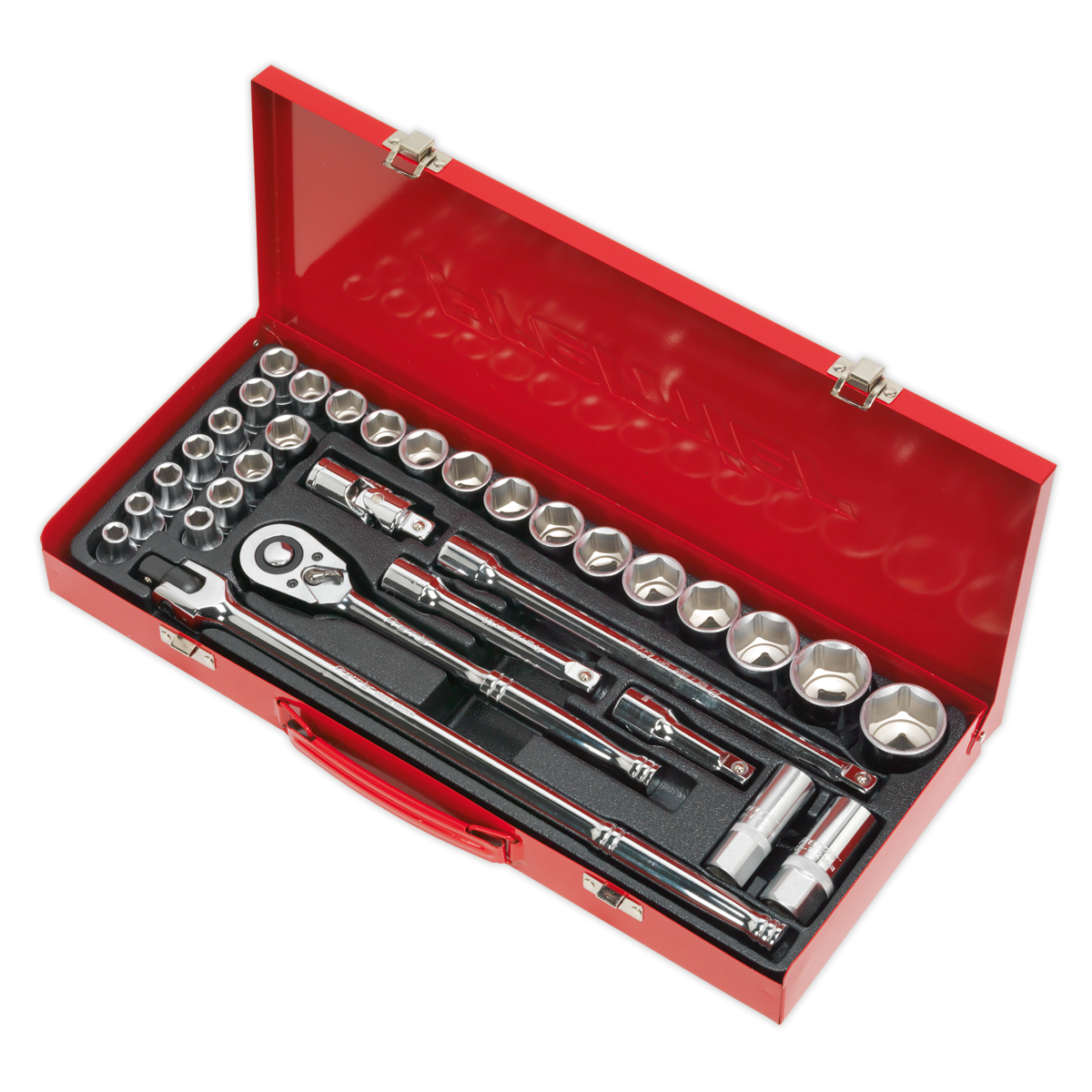 Premier Metric/Imperial Socket Set 1/2"Sq Drive 32pc – additional supplier image