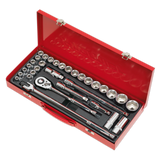 Premier Metric/Imperial Socket Set 1/2"Sq Drive 32pc – additional supplier image