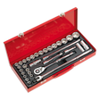 Premier Metric/Imperial Socket Set 1/2"Sq Drive 32pc