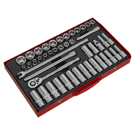 Premier Socket Set 1/2"Sq Drive 46pc