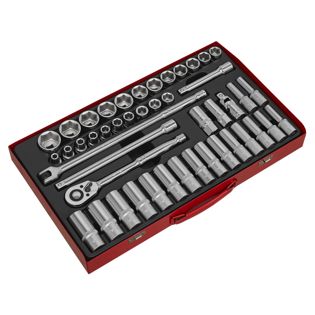 Premier Socket Set 1/2"Sq Drive 46pc