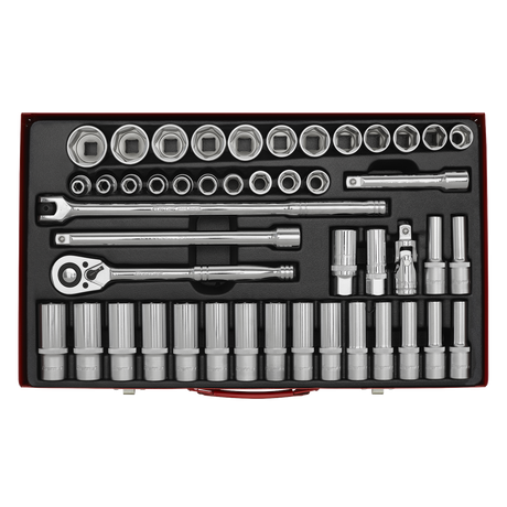 Premier Socket Set 1/2"Sq Drive 46pc – additional product view 3