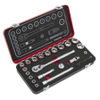 Premier Platinum Socket Set 3/8"Sq Drive 31pc
