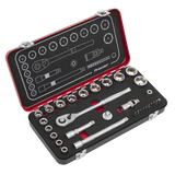 Premier Platinum Socket Set 3/8"Sq Drive 31pc