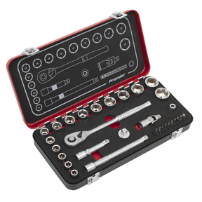 Premier Platinum Socket Set 3/8"Sq Drive 31pc