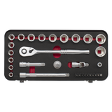 Premier Platinum Socket Set 3/8"Sq Drive 31pc – additional product view 3