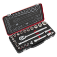 Premier Platinum Socket Set 1/2"Sq Drive 24pc