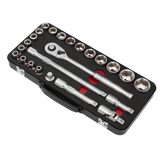 Premier Platinum Socket Set 1/2"Sq Drive 24pc – additional product view 4