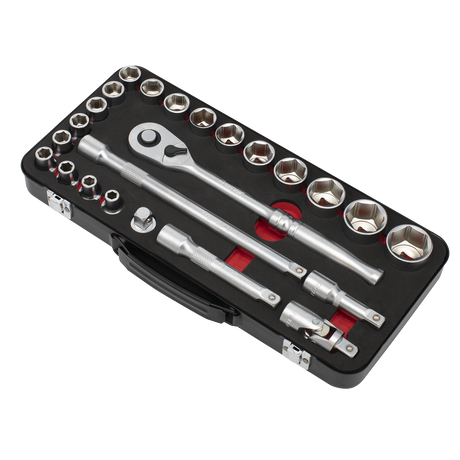 Premier Platinum Socket Set 1/2"Sq Drive 24pc – additional product view 4