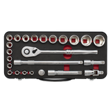Premier Platinum Socket Set 1/2"Sq Drive 24pc – additional product view 2