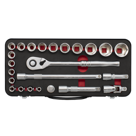 Premier Platinum Socket Set 1/2"Sq Drive 24pc – additional product view 2