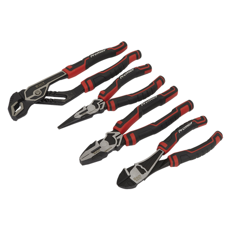 Premier High Leverage Pliers Set 4pc