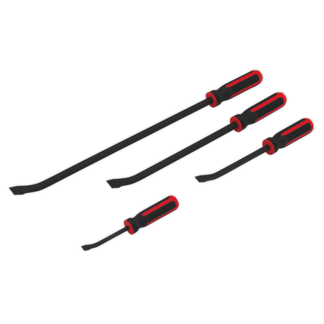 Premier Heavy-Duty Angled Pry Bar Set with Hammer Cap 4pc – additional product view 2
