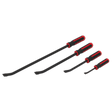 Premier Heavy-Duty Angled Pry Bar Set with Hammer Cap 4pc