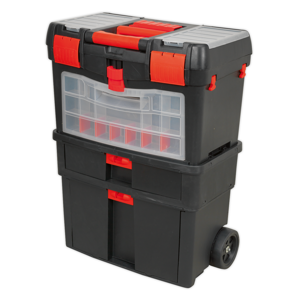 Mobile Toolbox with Tote Tray & Removable Assortment Box – additional supplier image